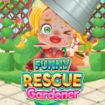 Funny Rescue Gardener