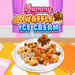 Yummy Waffle Ice Cream